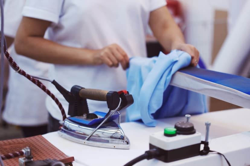 Strijken van kleding